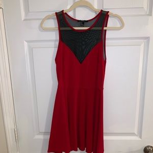 Red &Black Dress| Forever 21| Formal